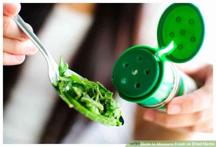 Image intitulée Mesurer Frais vs Herbes Séchées Étape 3